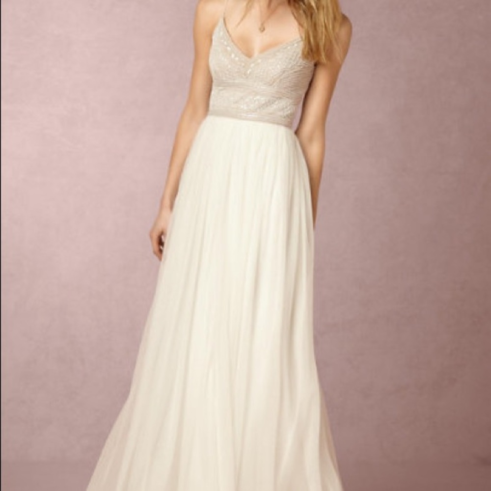 BHLDN Adrianna Papell Naya Dress at Anthropologie